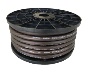 CABLE FLEX PARA BATERIA HUMO 2 AWG 15.2m