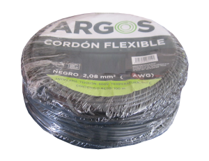 CORDON AUTOMOTRIZ FLEX 16 AWG NEGRO 100m