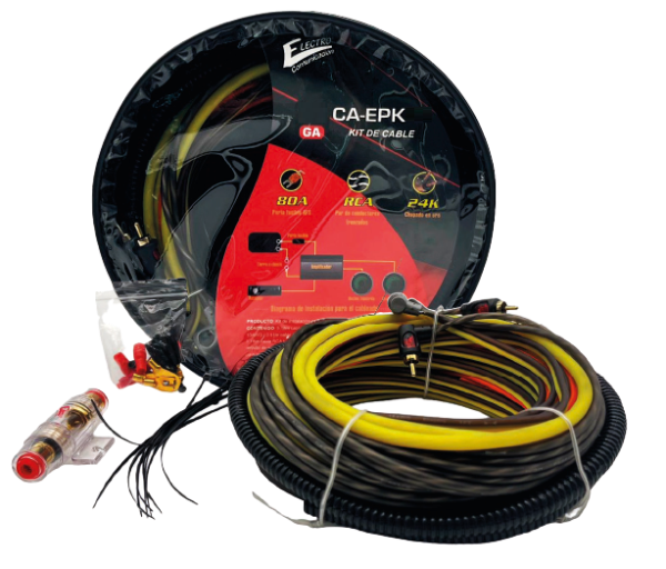 KIT PARA INSTALACION DE CAR AUDIO CAL 10