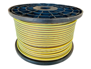 CABLE FLEX PARA BOCINA 14 AWG AMARILLO HUMO