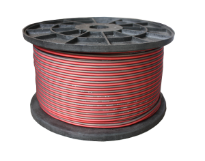 CABLE FLEX PARA BOCINA 16 AWG BICOLOR 152.5m