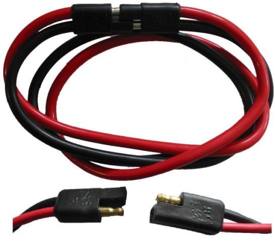 CONECTOR CLARION CAL.  8 AWG 60cm.
