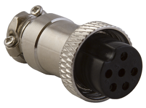 CONECTOR P/MICROFONO CB 6P