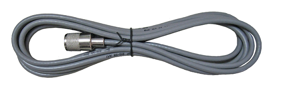 EXT. CABLE RG-58U GRIS 3.75m.