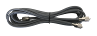 EXT. CABLE COAXIAL RG8X GRIS 3.75m GEMELO 3C