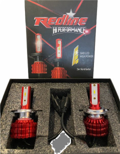 KIT LED H7 RED LINE SMD 6K 